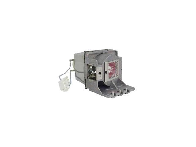 BTI projector lamp with a grey metal housing, featuring a pink glass bulb at the front, designed for InFocus IN119HDx, rated for 4500 hours of use.