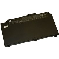 Black BTI replacement battery for HP Probook with printed specifications and connector slots, 11.4V 4212mAh 48Whr.