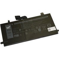 Black BTI replacement battery for Latitude 5285 5290, rectangular with labels, 7.6V 5250mAh 42Whr capacity.