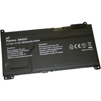 Black BTI RR03048XL-PR 48Wh 3-cell battery for HP Probook with white text and safety icons on the surface.