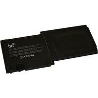 Black BTI SB03XL 44Wh 3-cell battery with white text, designed for HP EliteBook 720 G1 G2, 820 G1 G2 laptops.