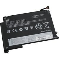 Black BTI 53Wh 3-cell battery for THINKPAD P40 YOGA with white text and recycling symbols.
