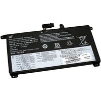 Black BTI SB10L84121 32Wh 4-cell battery for THINKPAD T570 with white label and connector on top edge.