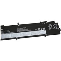 Black BTI 52.5Wh 4-cell battery for Lenovo T14 G3, rectangular shape with white label and connector ports.