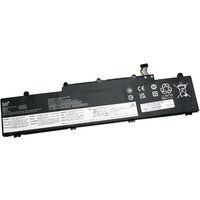Black BTI 3-cell battery for Lenovo ThinkPad E14 G4 with white label and connector wires.