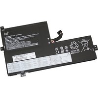 Black BTI 47Wh 3-cell battery for Lenovo Chromebook, rectangular with white text and connector cable.