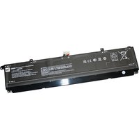 Black rectangular BTI 83Wh 6-cell battery for HP OMEN laptops, with white text and connector wires on top.
