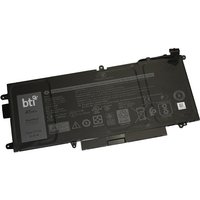 Black BTI X49C1 45Wh 3-cell battery with label and connector for Latitude 5289 2-in-1 laptops.