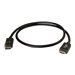 Black 3ft DisplayPort to HDMI adapter cable with male connectors on both ends, designed for connecting DisplayPort devices to HDMI displays.