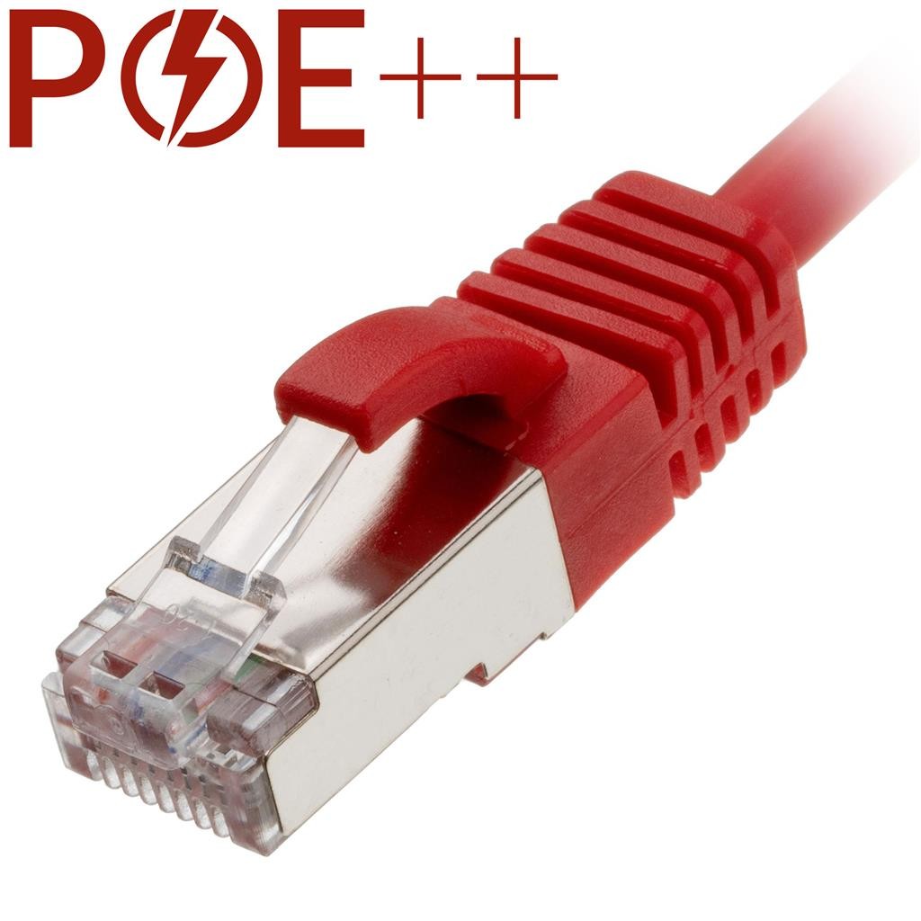 Cablenet 0.25m Cat6a RJ45 Red U/FTP LSOH 30AWG Slim Snagless Booted Pa - image 2