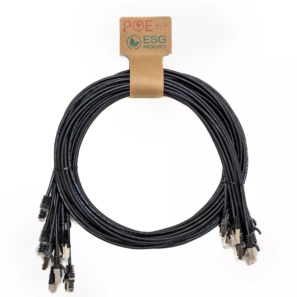Cablenet 0.5m Cat6 RJ45 Black U/UTP LSOH 30AWG Slim Snagless Booted Pa - image 2