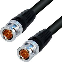 Black Cablenet 100m VFX2000 HD-SDI cable with Neutrik plug-plug connectors and booted ends.