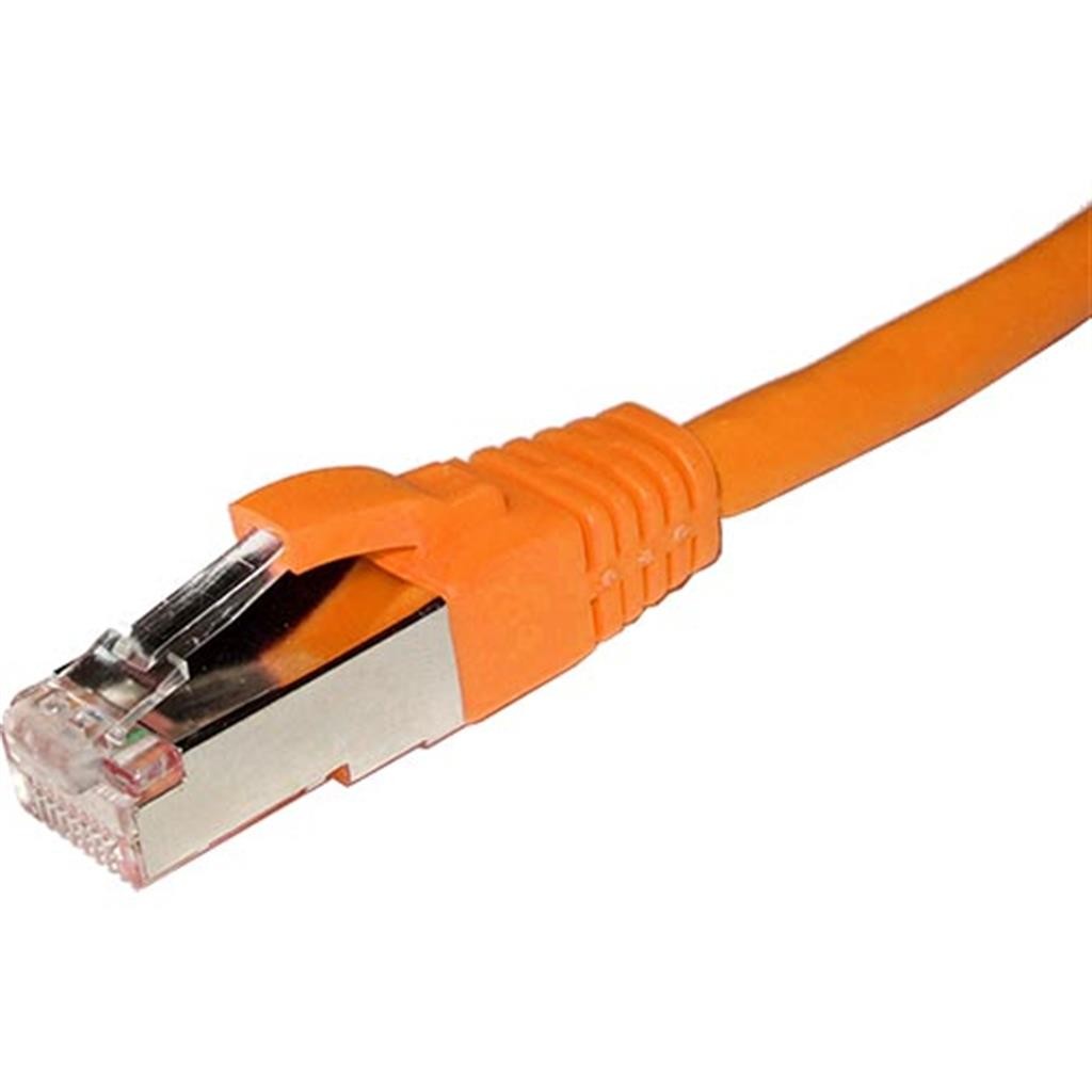 Cablenet 10m Cat6a RJ45 Orange S/FTP LSOH 26AWG Snagless Booted Patch - image 3