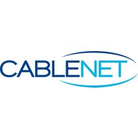 Cablenet 10PK Cat6 FTP RJ45 EuroModule socket-outlet, white rectangular panel with RJ45 ports and labeled connections.
