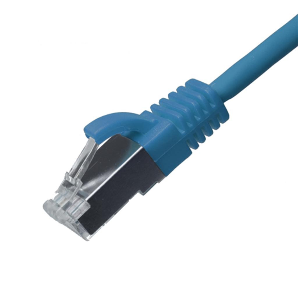 Cablenet 2m Cat6a RJ45 Blue U/FTP LSOH 30AWG Slim Snagless Booted Patc - image 3