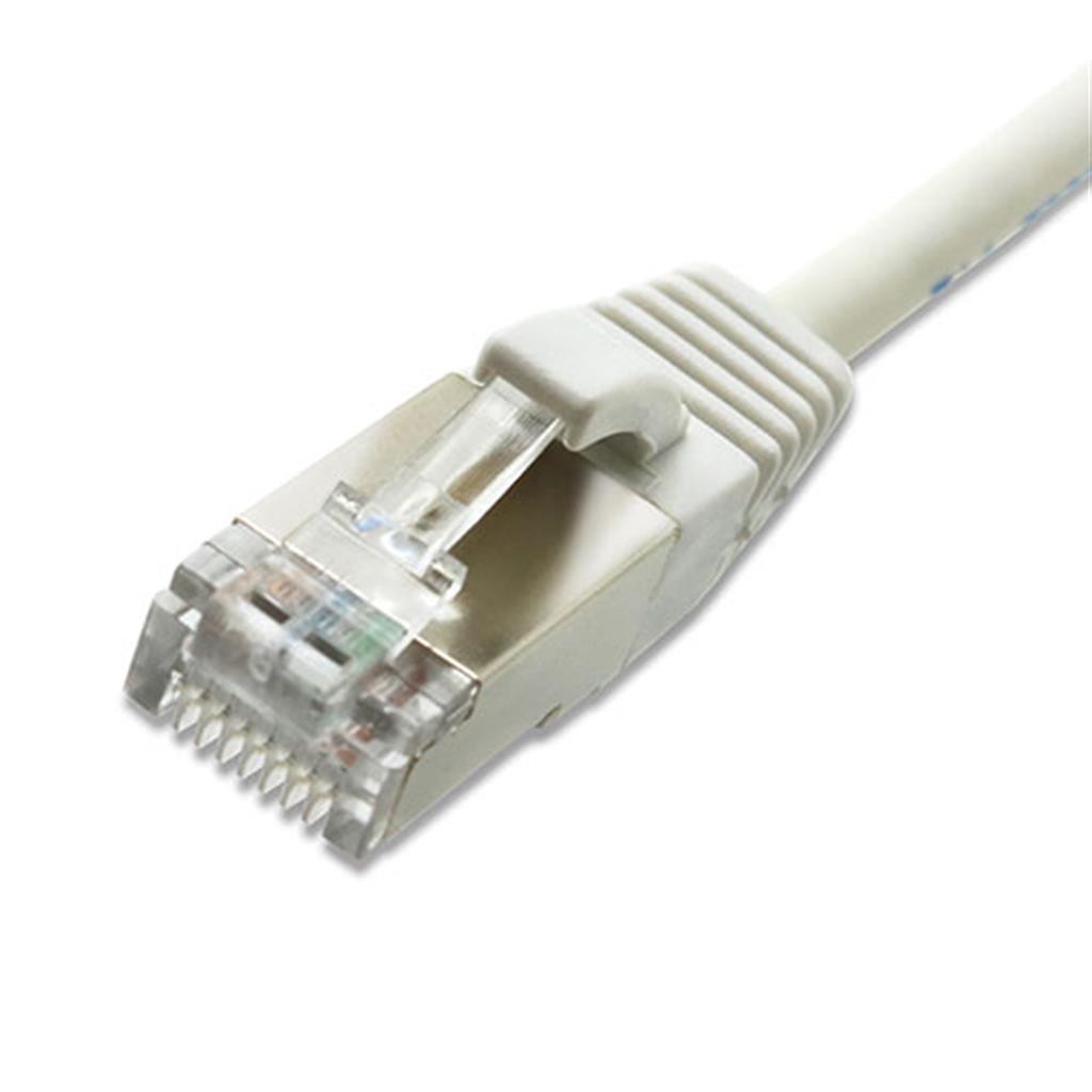 Cablenet 2m Cat6a RJ45 White U/FTP LSOH 30AWG Slim Snagless Booted Pat - image 3