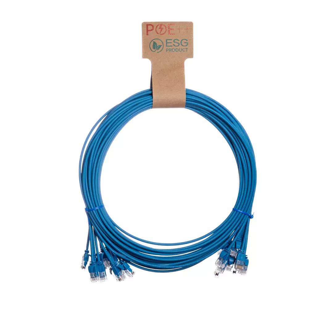 Cablenet 3m Cat6 RJ45 Blue U/UTP LSOH 30AWG Slim Snagless Booted Patch - image 2