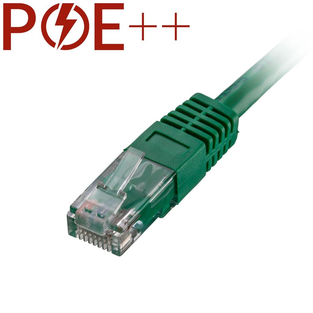 Cablenet 3m Cat6 RJ45 Green U/UTP PVC 24AWG Flush Moulded Booted Patch - image 2