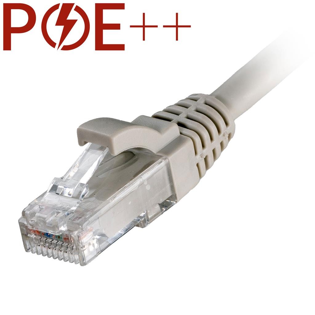 Cablenet 3m Cat6 RJ45 Grey U/UTP LSOH 24AWG Snagless Booted Patch Lead - image 2