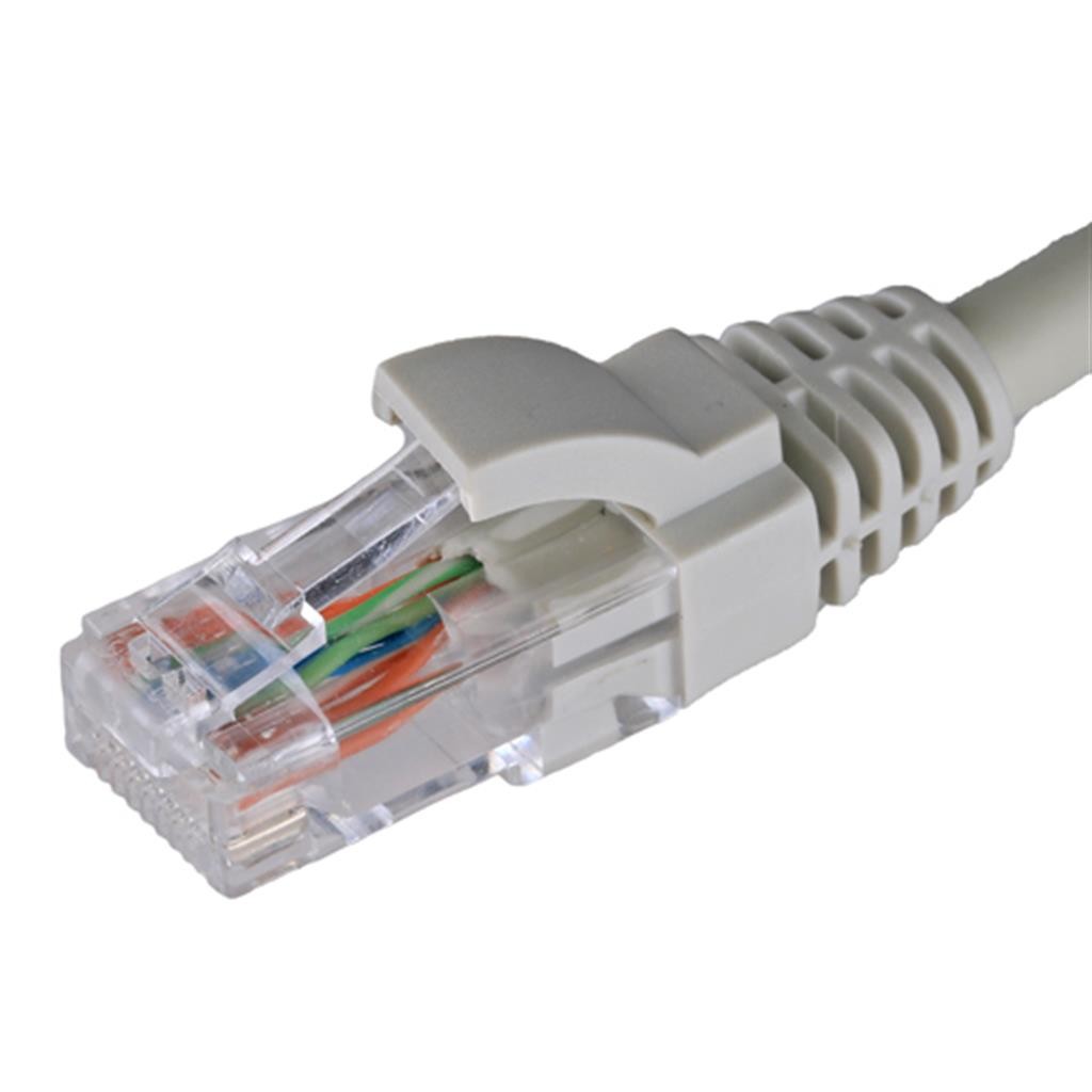 Cablenet 3m Cat6 RJ45 Grey U/UTP LSOH 24AWG Snagless Booted Patch Lead - image 3