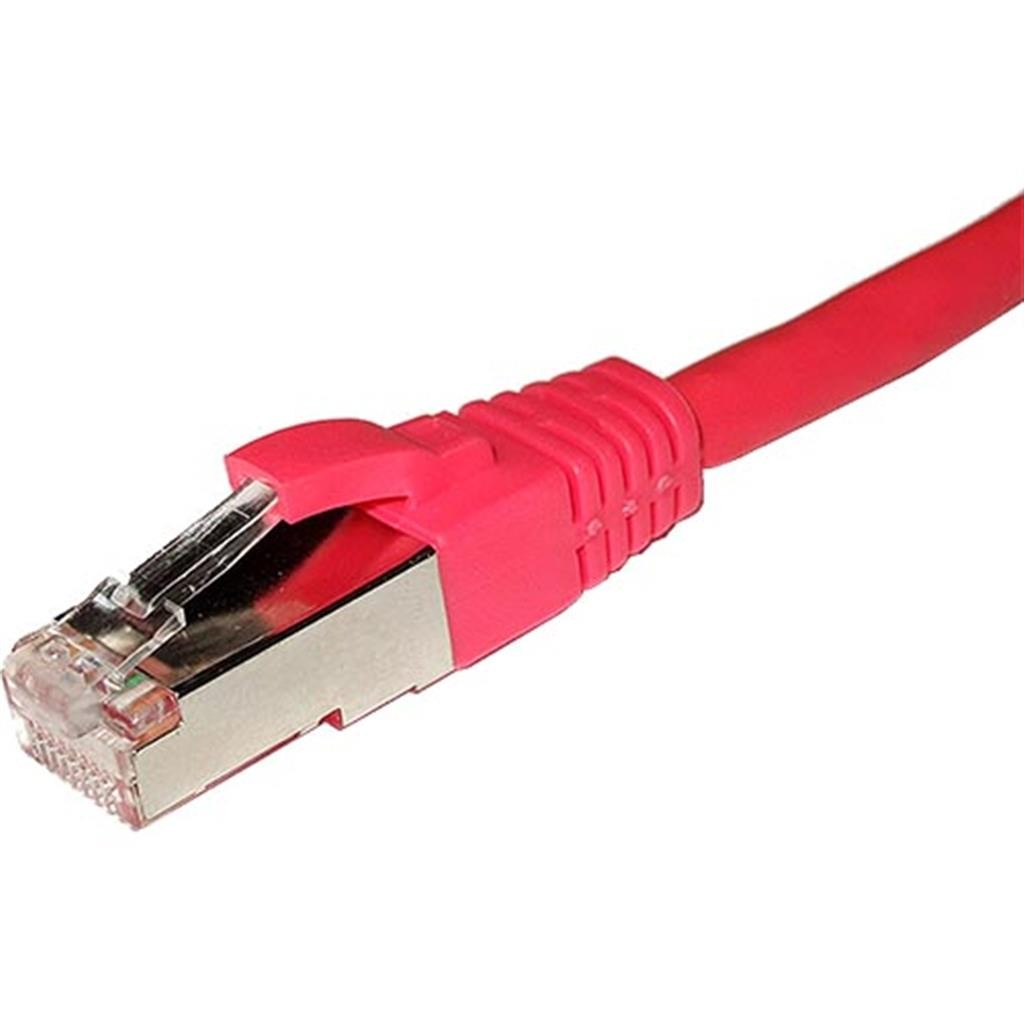 Cablenet 3m Cat6 RJ45 Red F/UTP LSOH 26AWG Snagless Booted Patch Lead - image 2