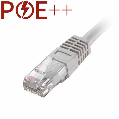 White 3m Cat6 RJ45 Ethernet cable with a flush moulded boot, featuring a transparent connector and 24AWG U/UTP PVC material, designed for reliable network connections.