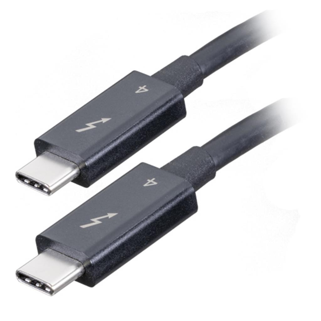 Cablenet 40-4208 Thunderbolt cable 0.7 m 40 Gbit/s Black - image 2