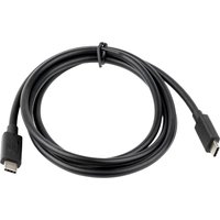Black Cablenet USB4 Gen 3x2 cable, 1.5m length, USB-C connectors, coiled neatly.