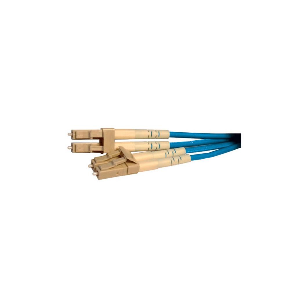Cablenet 5m OM3 50/125 LC-LC Duplex Aqua LSOH Fibre Patch Lead - image 3