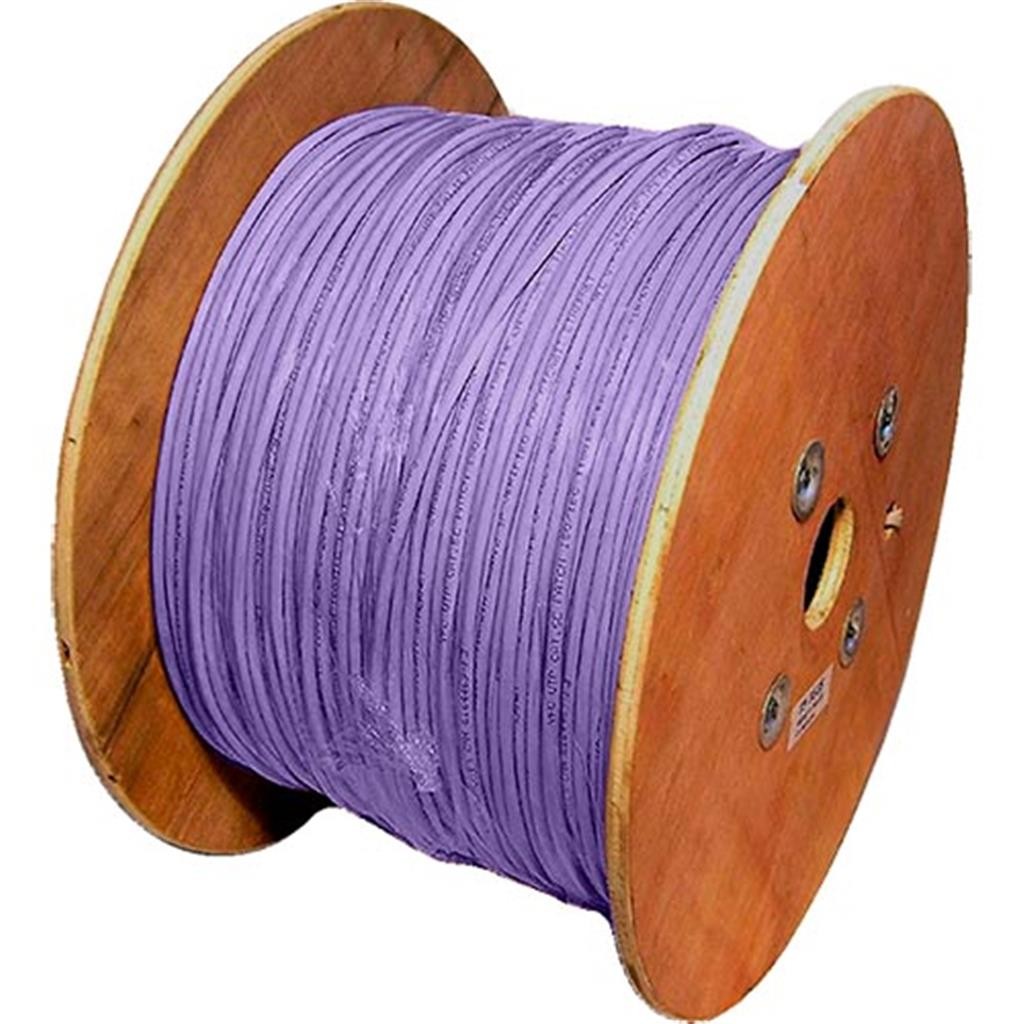 Cablenet Cat6 Violet U/UTP LSOH 24AWG Stranded Patch Cable 500m Reel - image 2