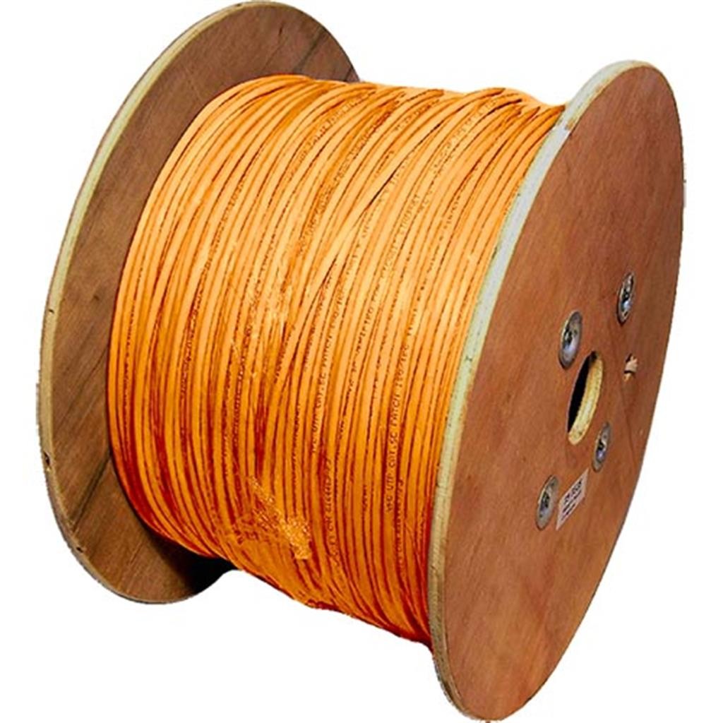 Cablenet Cat6a Orange S/FTP LSOH 26AWG Stranded Patch Cable 500m Reel - image 2