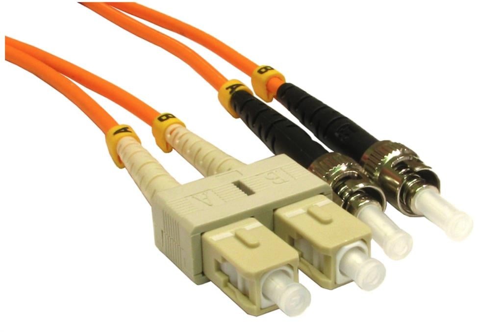 Cables Direct CDL 10m OM2 Fibre Cable ST - SC - image 2
