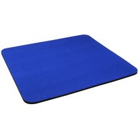 Dark blue mouse mat, 6mm thick, with cloth surface and rubber base, by Cables Direct.