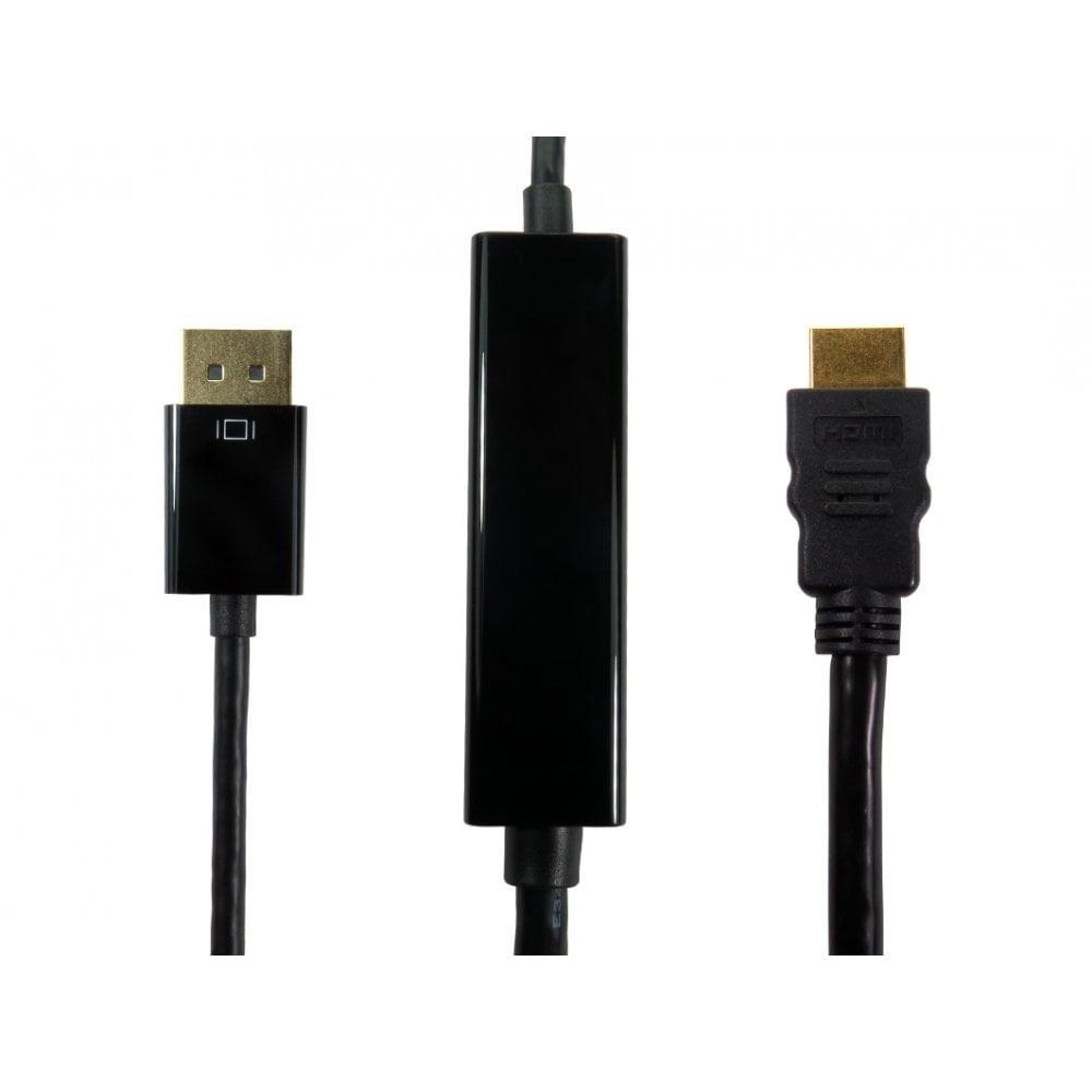 Cables Direct HDPORT-0054K-3M video cable adapter DisplayPort HDMI Bla - image 2