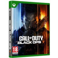 "Call of Duty: Black Ops 7 Xbox game case, green border, intense soldier artwork, Xbox One/Series X compatible"