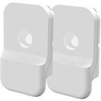 White Cambium Networks 60GHz ridge with dual rectangular units and embossed logo on each, designed for wireless connectivity.
