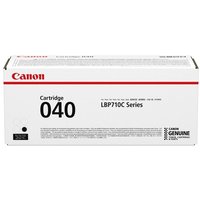Canon 040 toner cartridge box, white with red and black text, for LBP710C Series, Canon branding.