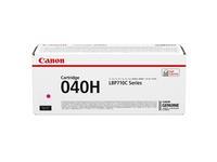 High-capacity magenta toner cartridge in a white box with red and black accents, labeled "Canon 040H" and compatible with the LBP7700C series.