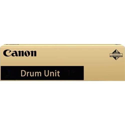 Gold packaging with black text, featuring "Canon" logo and "Drum Unit" label, designed for the Canon IR DX C 5800 printer model.