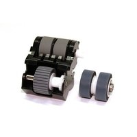 Canon Exchange Roller Kit with black and gray rollers, white axles, and compact design for scanner transparency adapter.