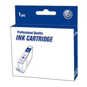 Remanufactured Canon PG-560XLBK black inkjet cartridge packaging, featuring a blue box with white text, a top handle, and an illustration of the cartridge on the front.