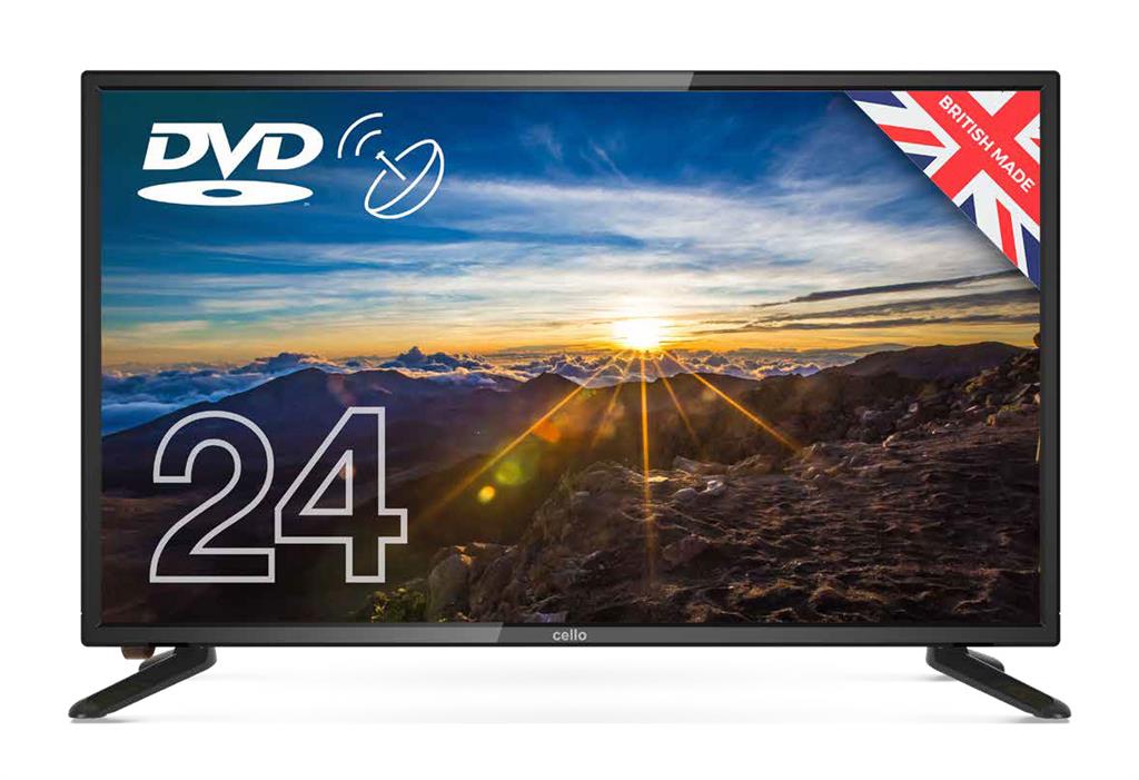 Cello C2420FS TV 61 cm (24") HD Black 180 cd/m - image 2