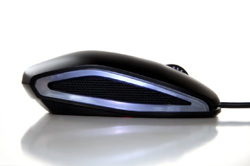CHERRY GENTIX CORDED ILLUMINATED MOUSE. Black. USB - image 3