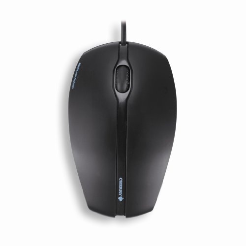 CHERRY GENTIX CORDED MOUSE. Black. USB - image 3