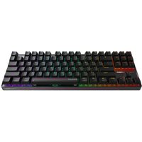 Black Cherry MX 8.2 Pro TMR wireless keyboard with RGB backlighting and compact QWERTY layout.
