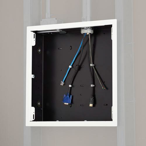 Chief Chief Large in-Wall Storage Box with White Flange