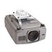 White steel ceiling mounting kit with a bracket designed for projectors, featuring a sturdy construction and adjustable components for secure installation.