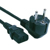 Black Cisco power cable, 2.5m, with CEE7/7 plug and IEC C15 connector.