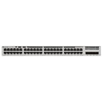 Cisco Catalyst C9200 grey managed L3 switch with multiple Ethernet ports and sleek rectangular design.
