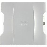 White Cisco Catalyst IW9167I with smooth surface, curved edges, and central logo, supports PoE, 7800 Mbit/s speed.